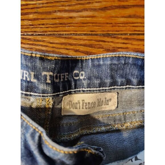 COWGIRL TUFF "Don't Fence Me In" bootcut rodeo horseback riding jeans 28x31 - Picture 3 of 5